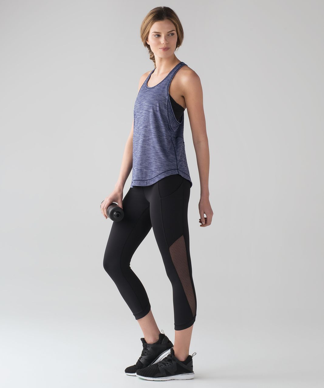 Lululemon Long Distance Tank - Heathered Blueberry Jam