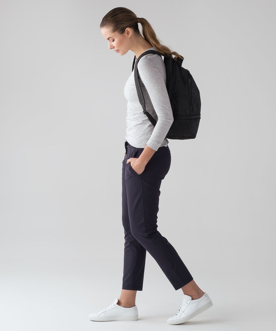 Lululemon Kitsilano Long Sleeve - Heathered Vapor