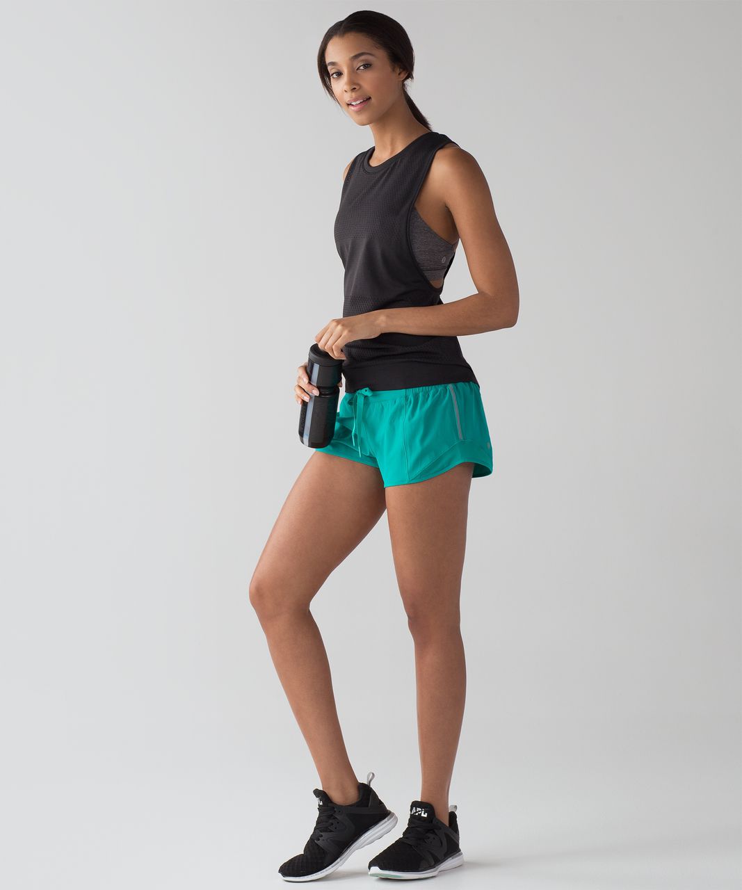 Lululemon Hotty Hot Short (2 1/2" ) - Viridian Green