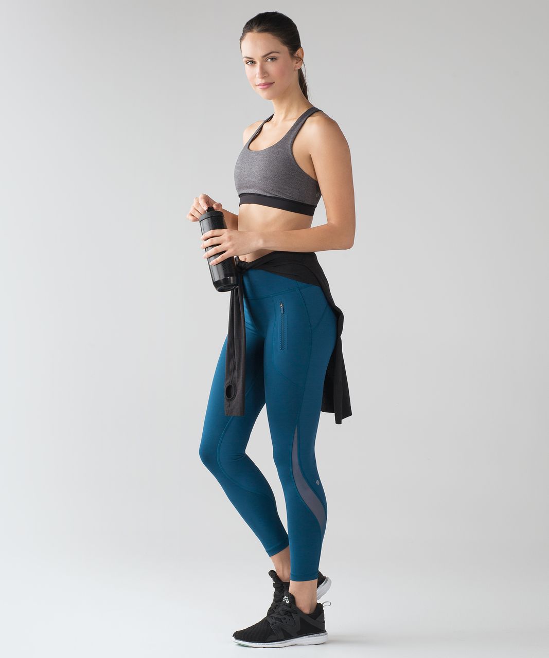 Lululemon Invigorate 7/8 Tight - Poseidon - lulu fanatics