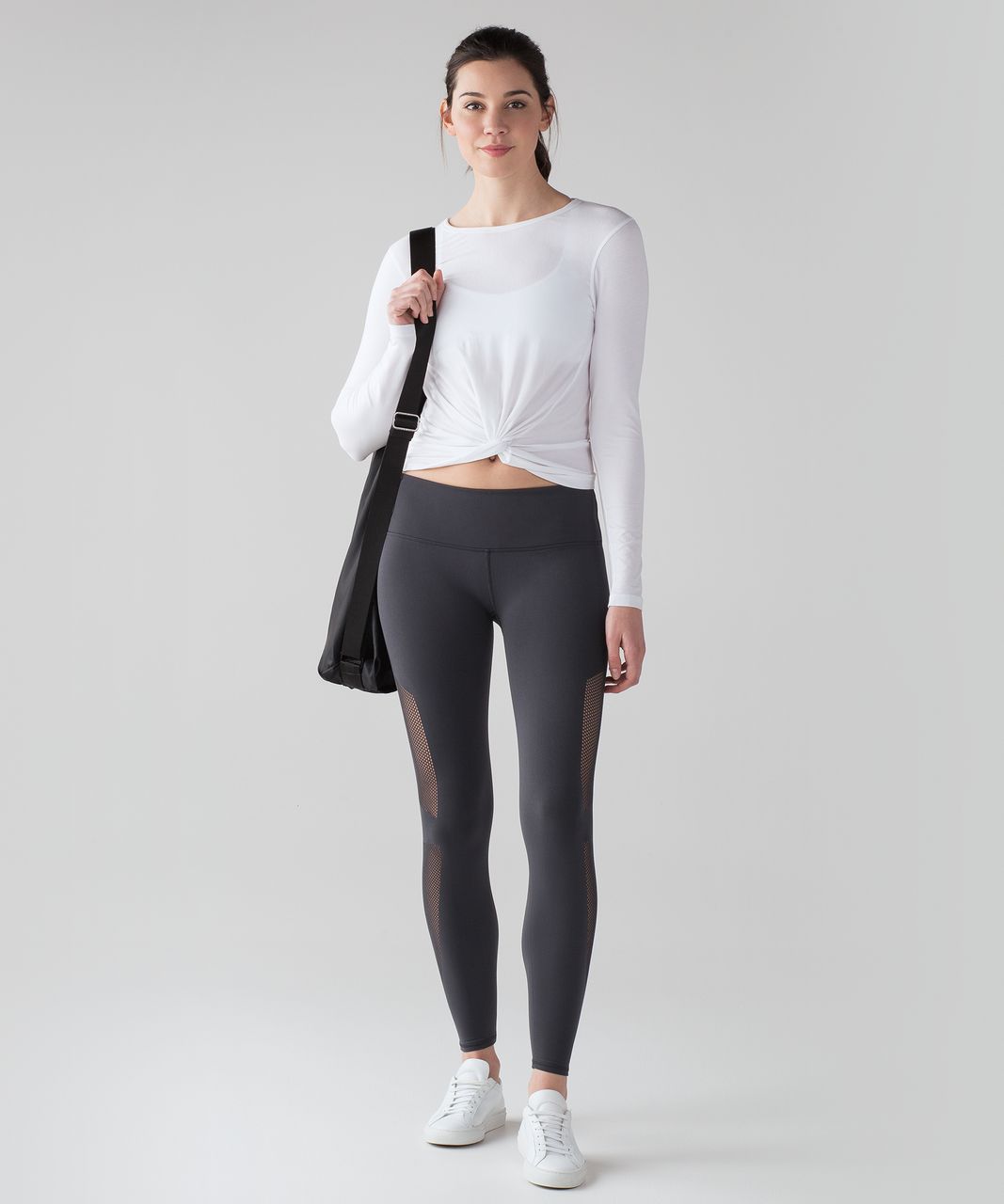 Lululemon Reveal Tight *Zen Expression - Black - lulu fanatics