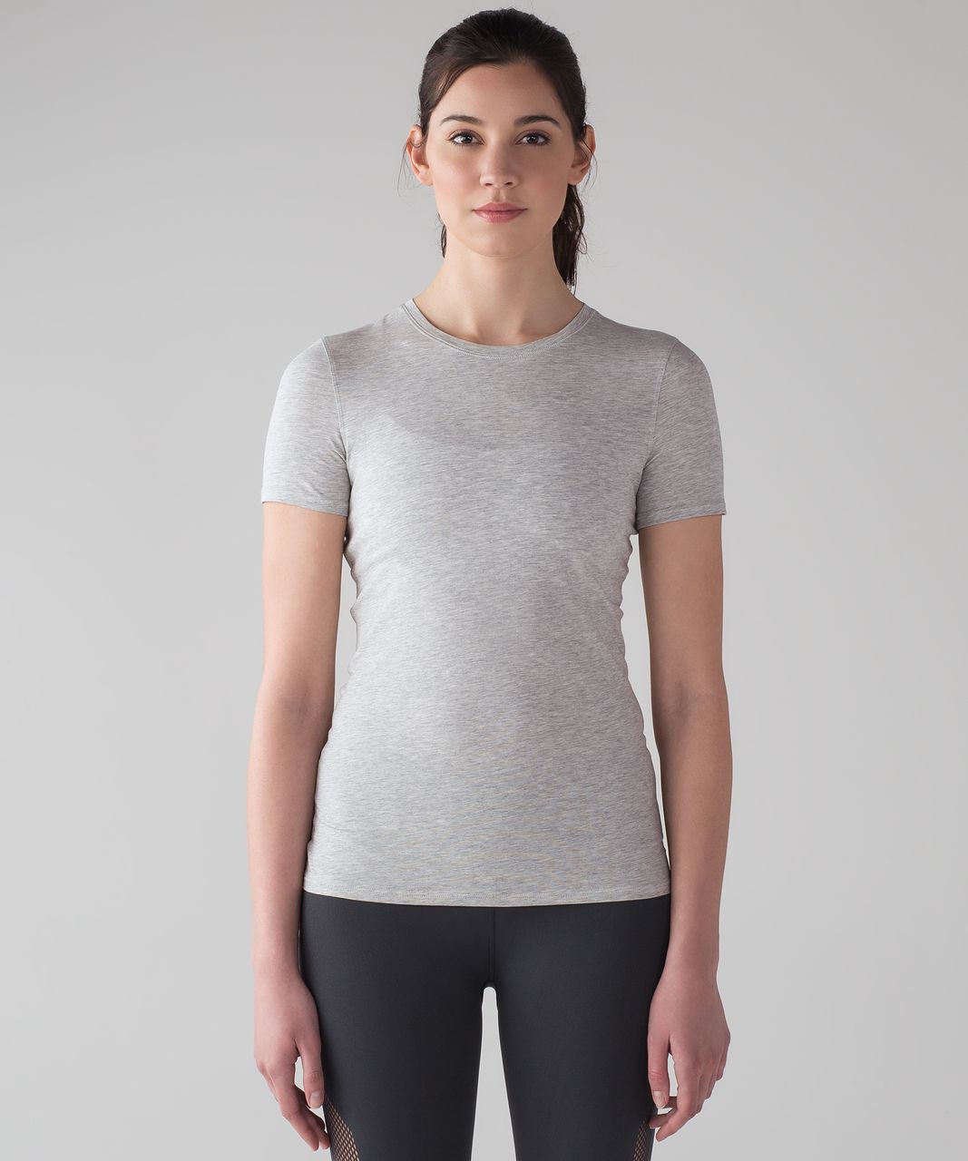 Lululemon Fleece & Thank You Pullover - Heathered White / Battleship - lulu  fanatics