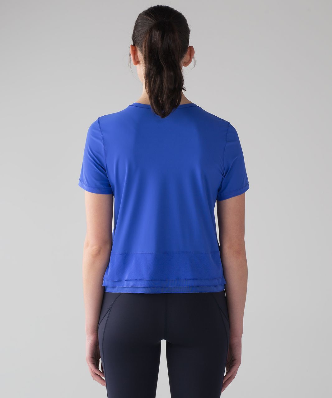 Lululemon Athletica Blue Active T-Shirt Size 8 - 43% off