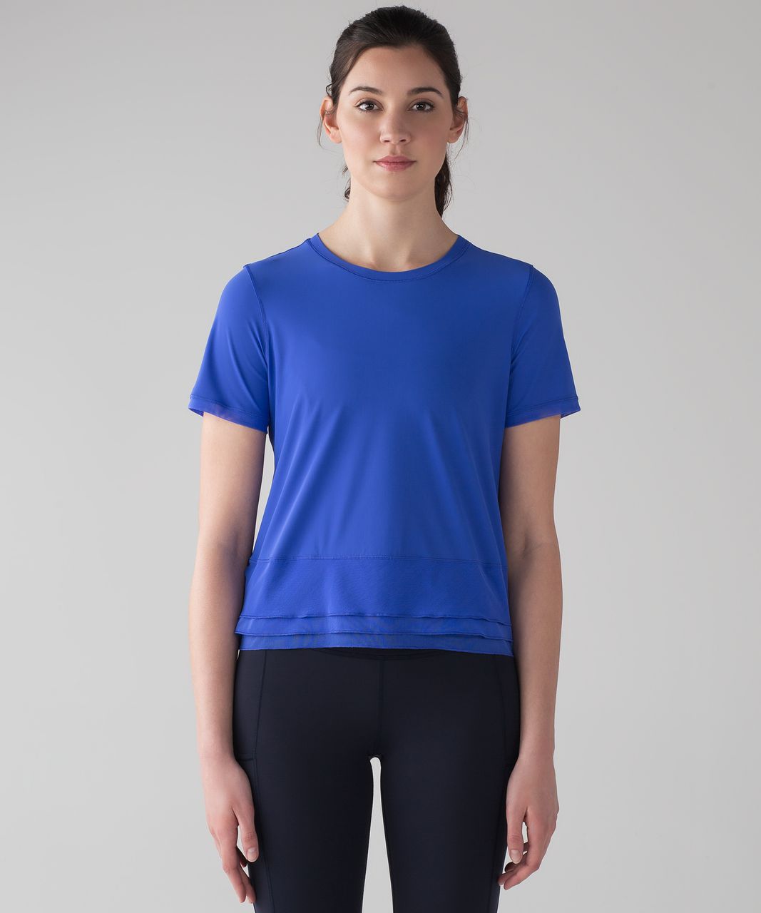 Lululemon Sole Training Short Sleeve (UV Protection) - Blazer Blue - lulu  fanatics