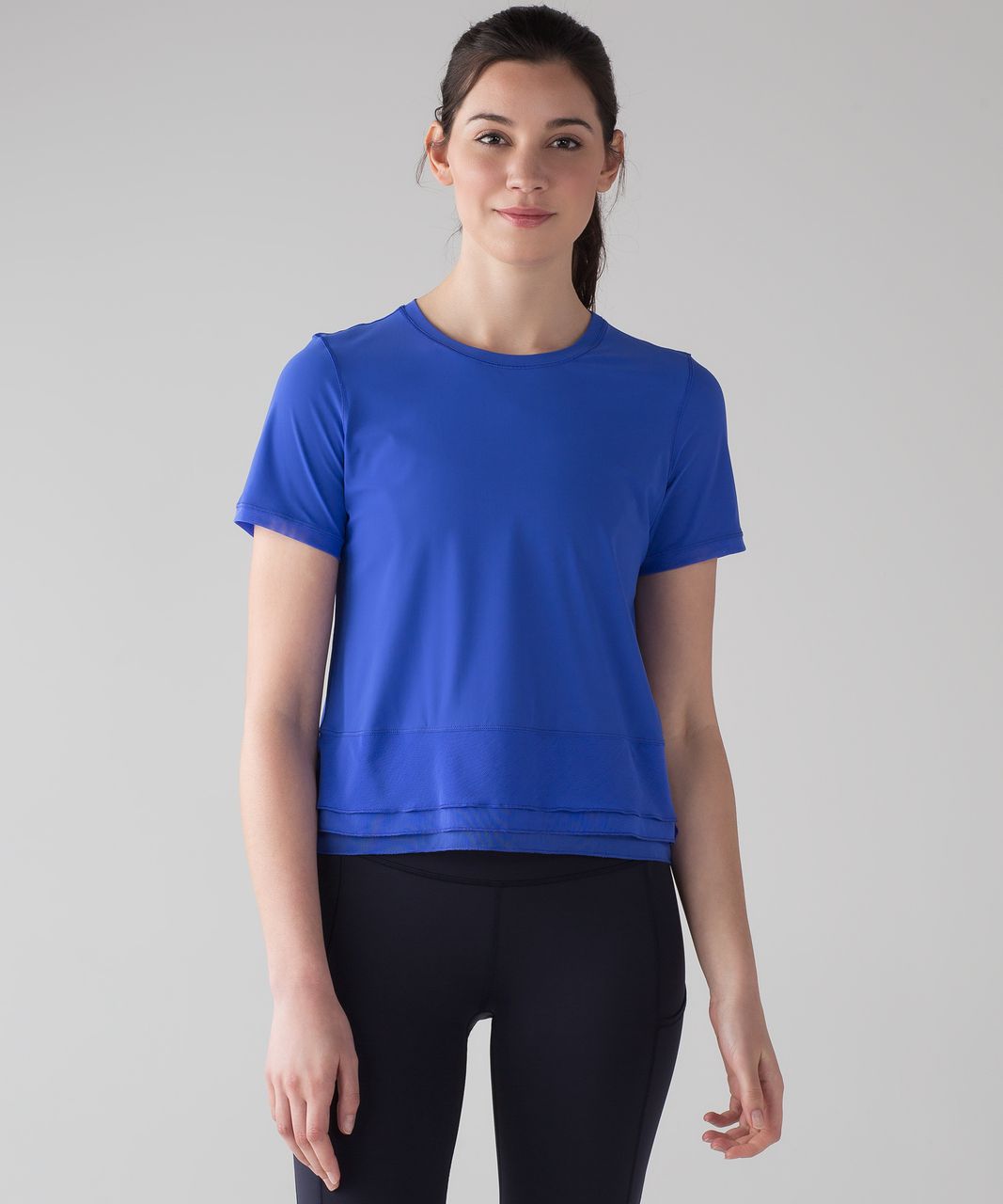 Lululemon Sole Training Short Sleeve (UV Protection) - Blazer Blue