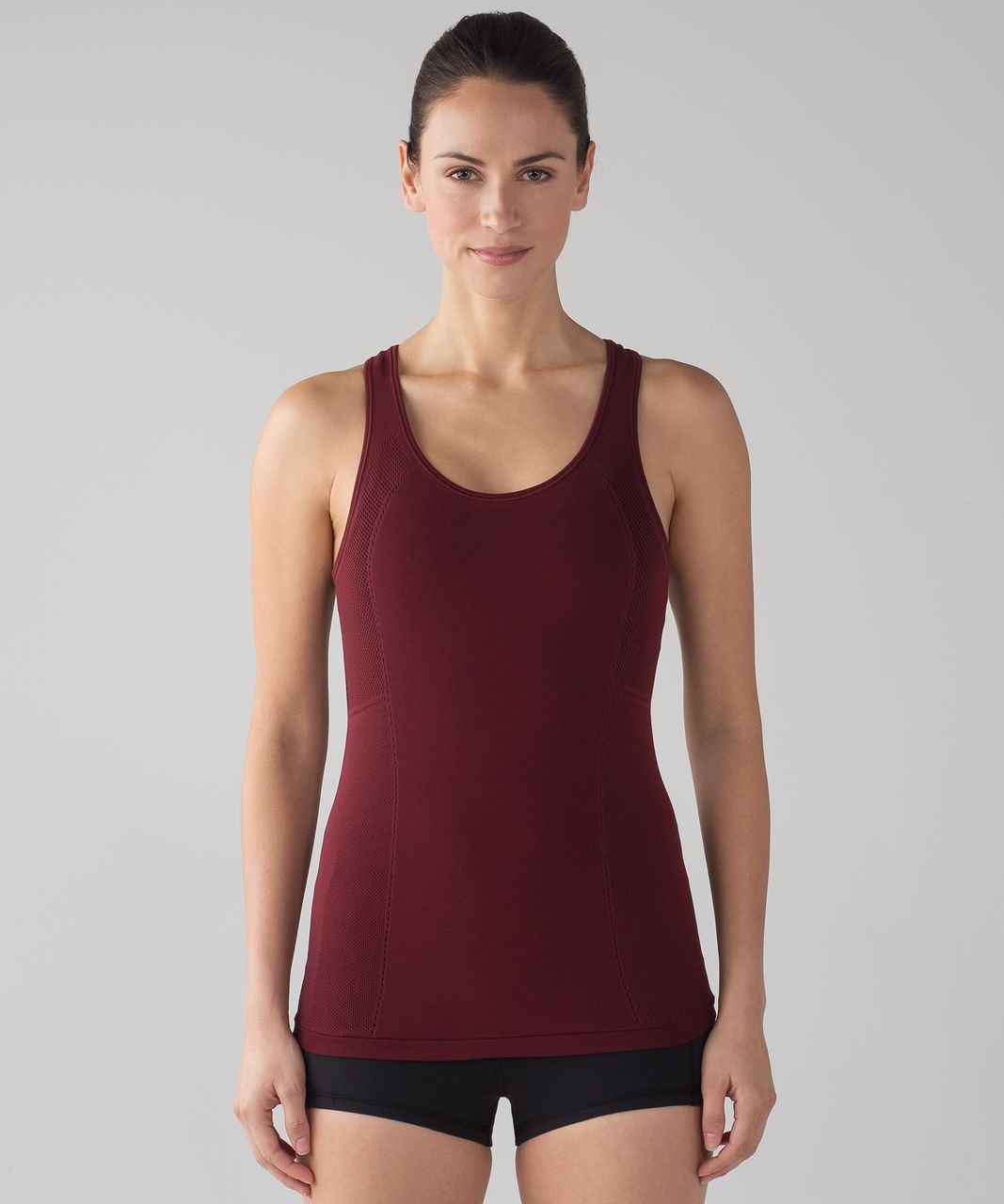 Lululemon Reveal Racerback - Deep Rouge