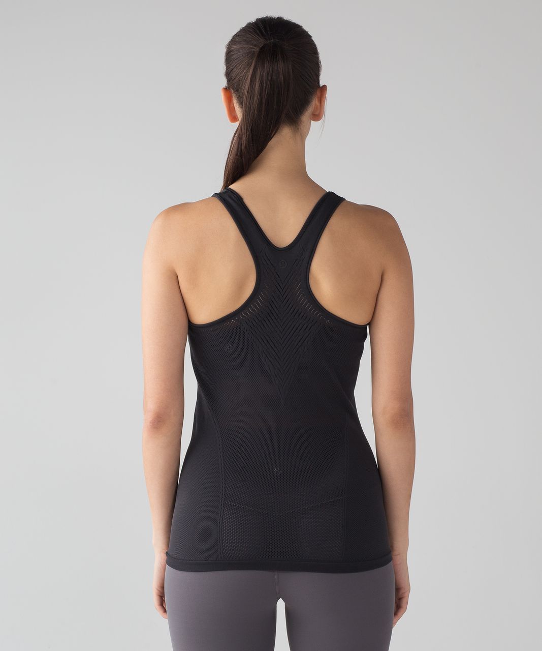 Lululemon Twist Around Tank Black Mesh Size 8 - $26 (70% Off Retail) - From  Gabi