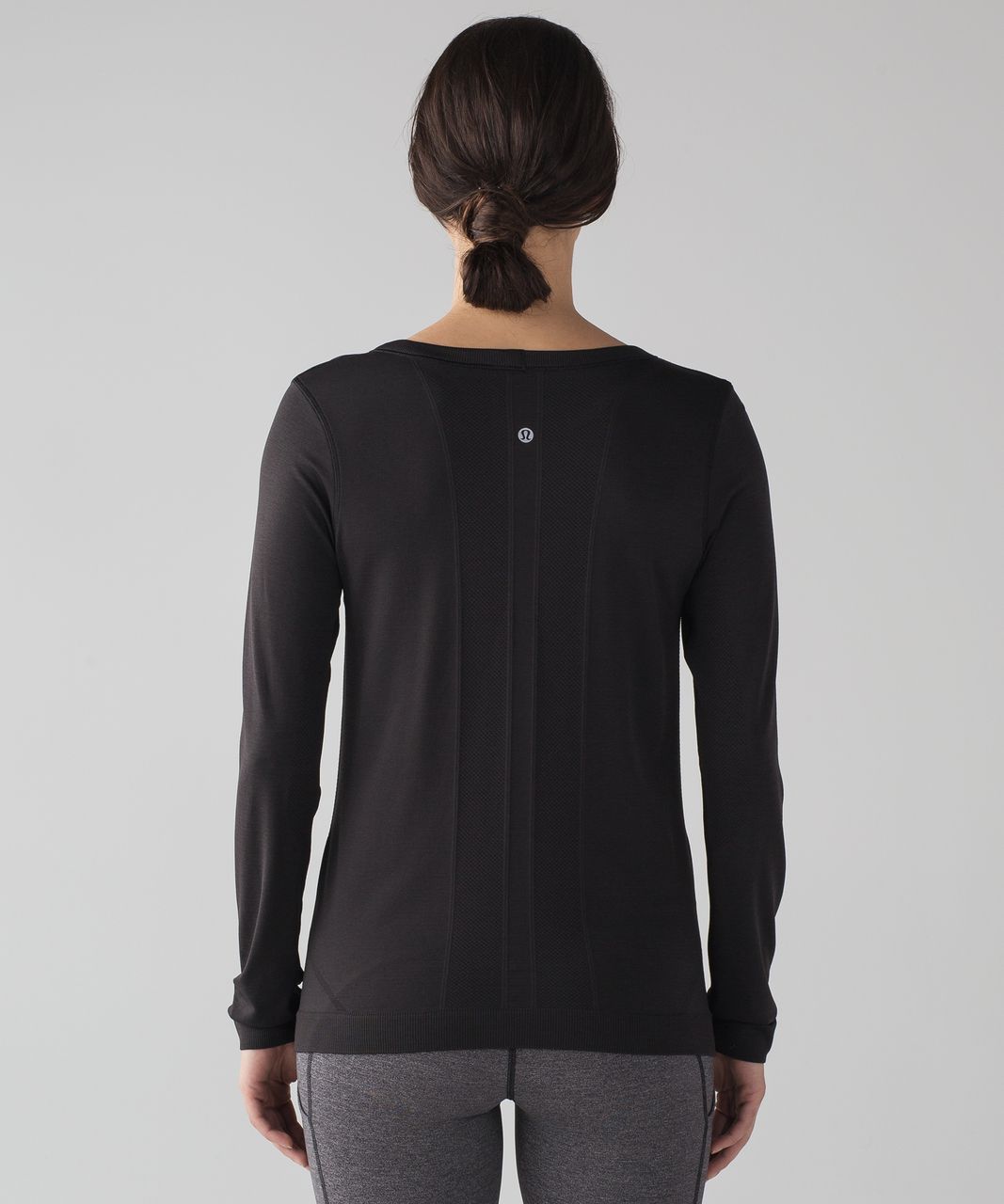 Lululemon Swiftly Tech Long Sleeve (Breeze) *Relaxed Fit - Black / Black (First Release)