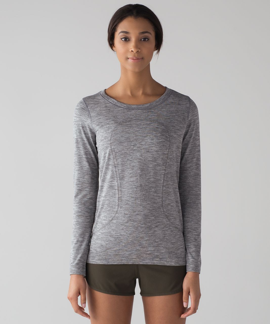 Lululemon Swiftly Tech Long Sleeve (Breeze) *Relaxed Fit - Slate