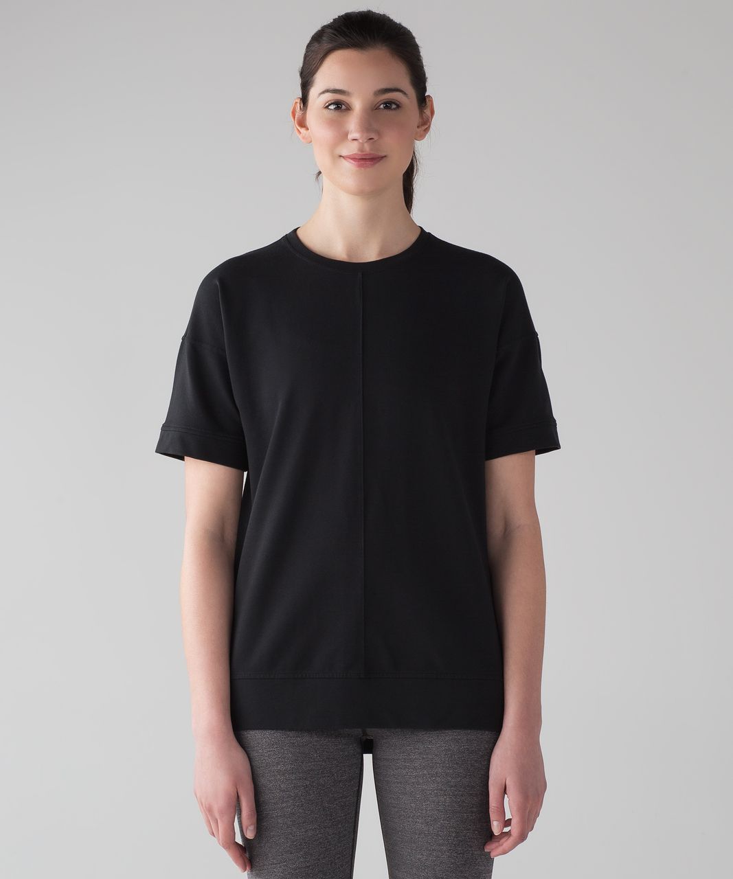 Lululemon Cut Above Tee - Black - lulu fanatics