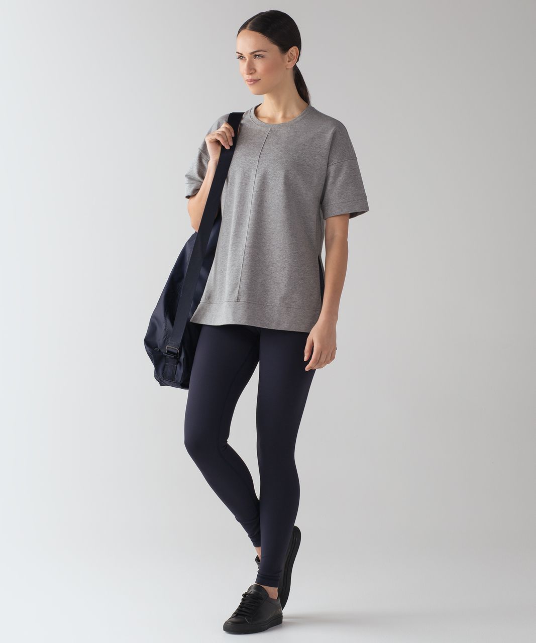 Lululemon Cut Above Tee - Heathered Medium Grey