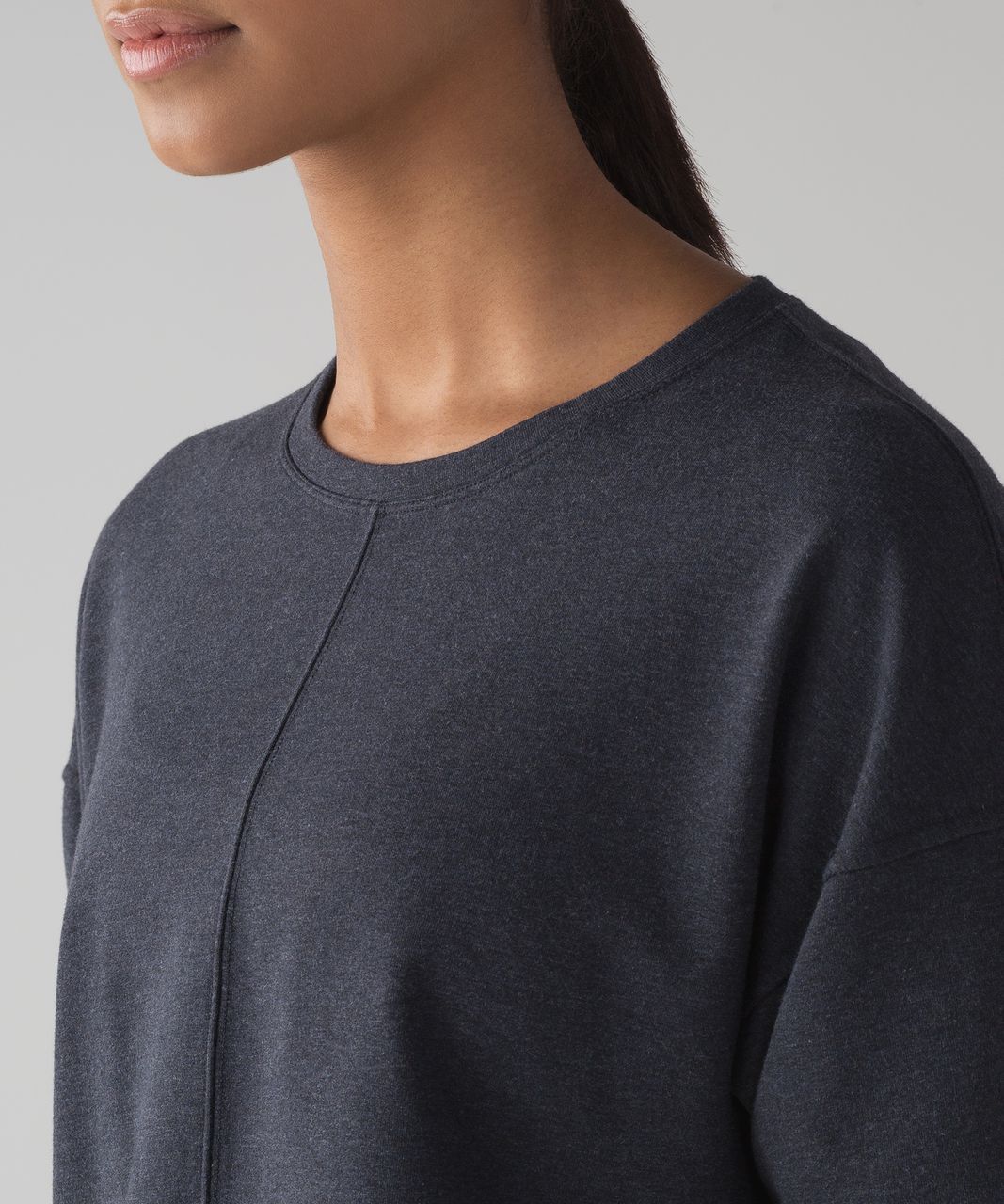 Lululemon Cut Above Tee - Heathered Naval Blue