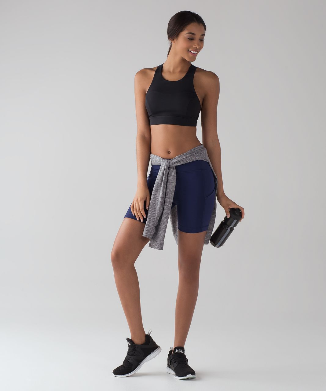 Lululemon Sole Training Short (6") - Blueberry Jam