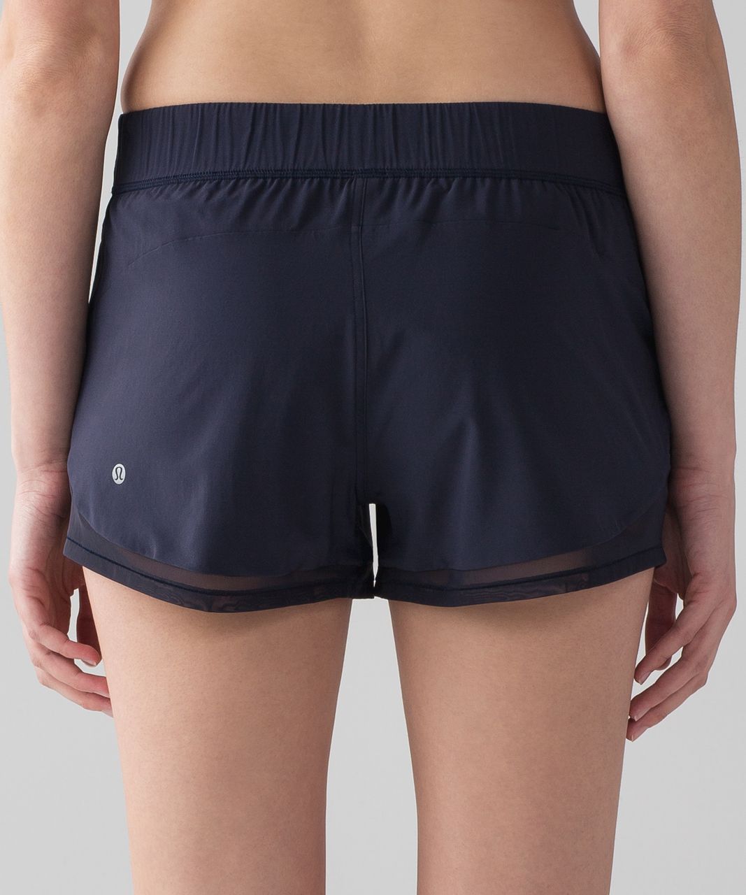 Lululemon Two With One Short (Reversible 3") - Midnight Navy / Chakra Print Blueberry Jam Midnight Navy