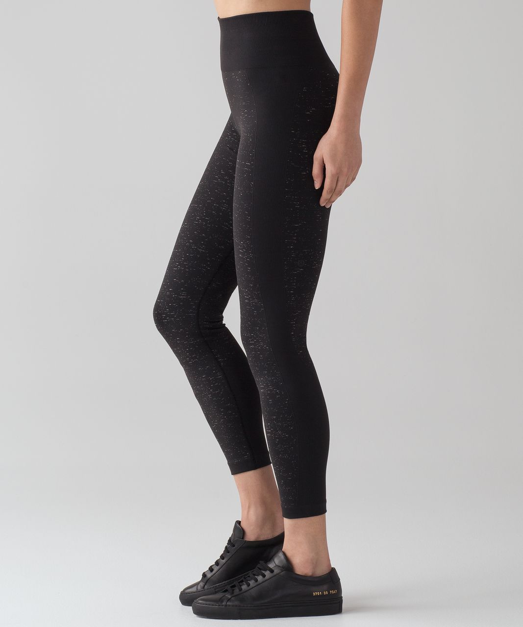 Lululemon Free To Flow 7/8 Tight - Black / White