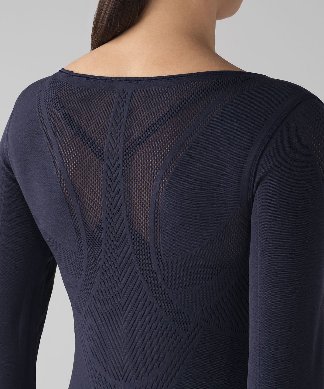 Lululemon Reveal Long Sleeve - Midnight Navy