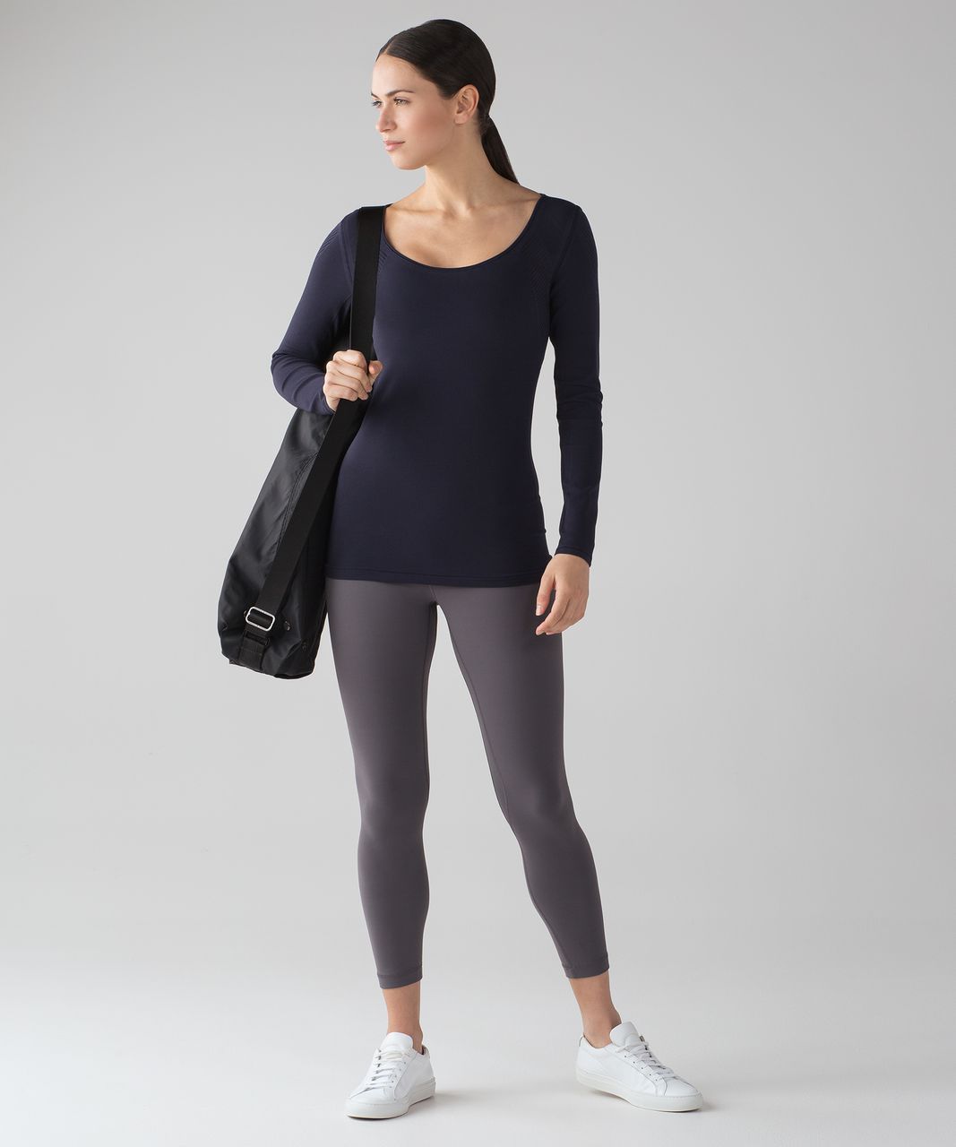 Lululemon Reveal Long Sleeve - Midnight Navy