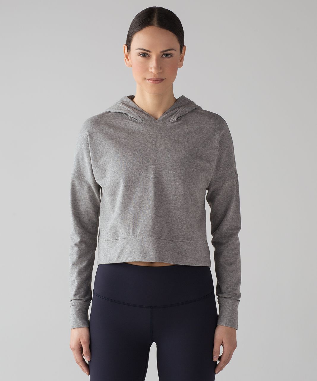 lululemon athletica, Tops, Lululemon Grey Sweatshirt Womens Size 6