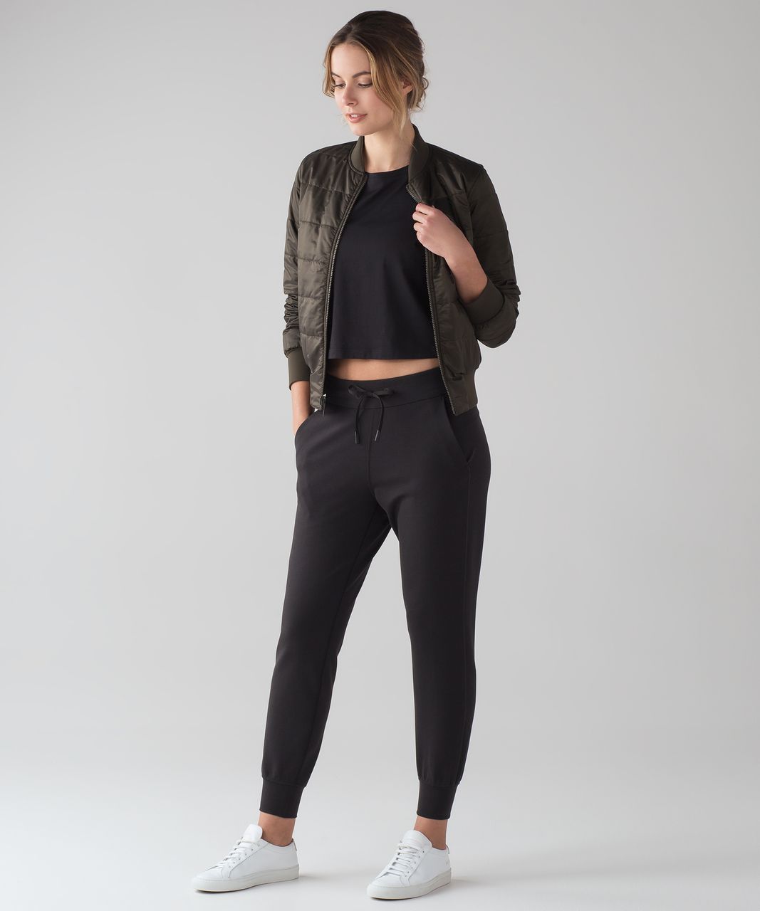 Lululemon On Track Jogger - Black - lulu fanatics