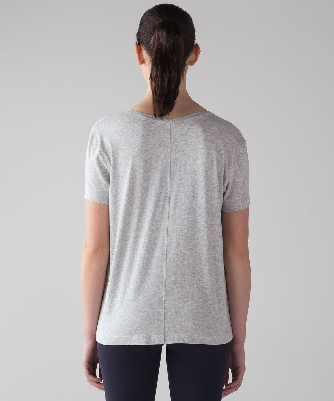 Lululemon Deep Cove Tee - Heathered Vapor