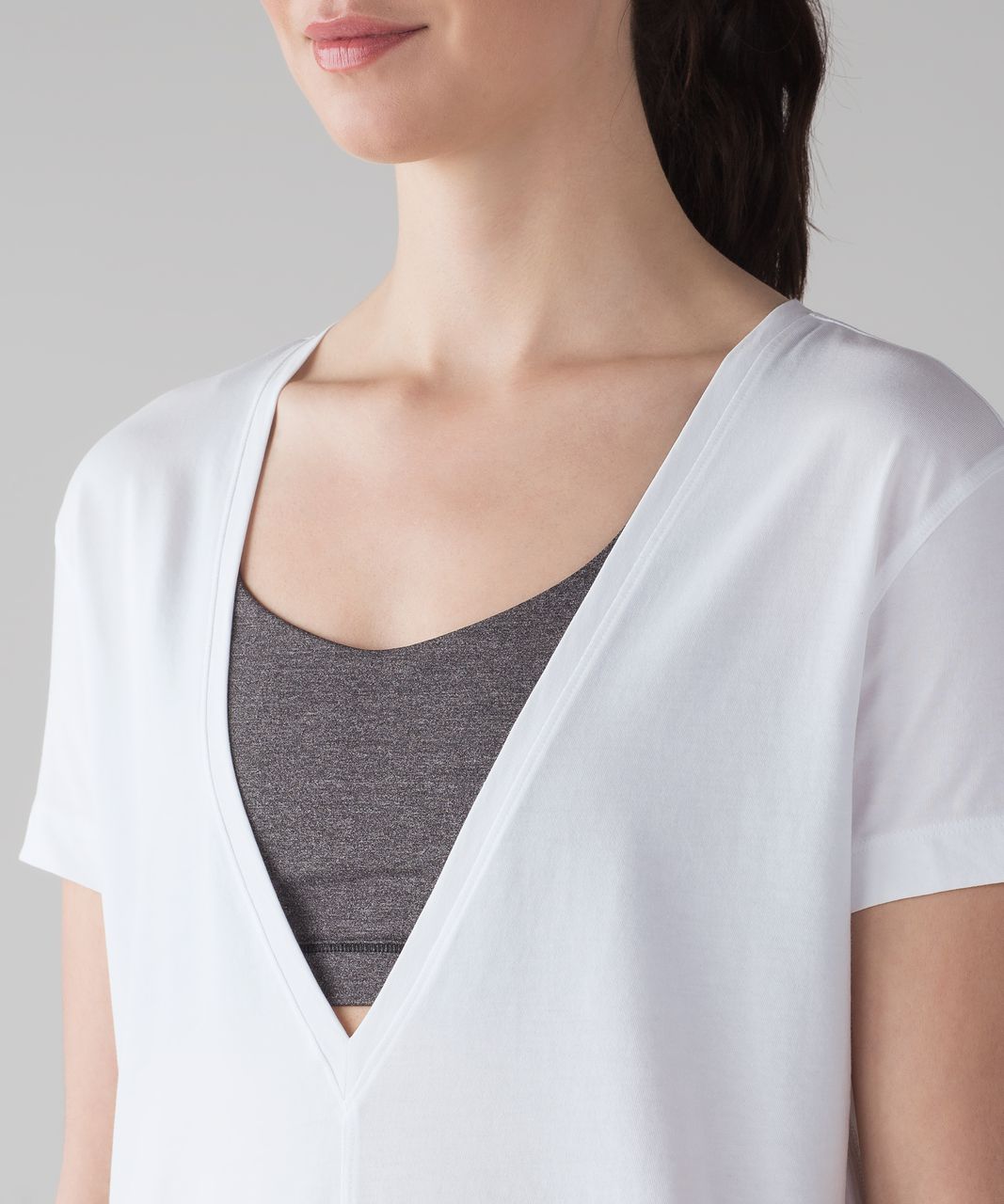 Lululemon Deep Cove Tee - White - lulu fanatics