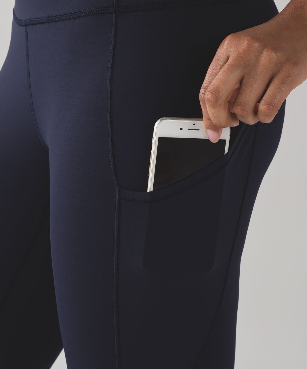 Lululemon Fast And Free 7/8 Tight - Midnight Navy