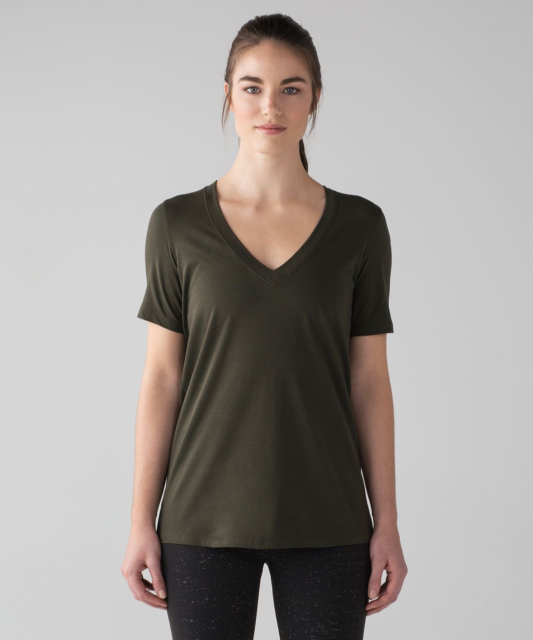 Lululemon Love Tee IV - Dark Olive