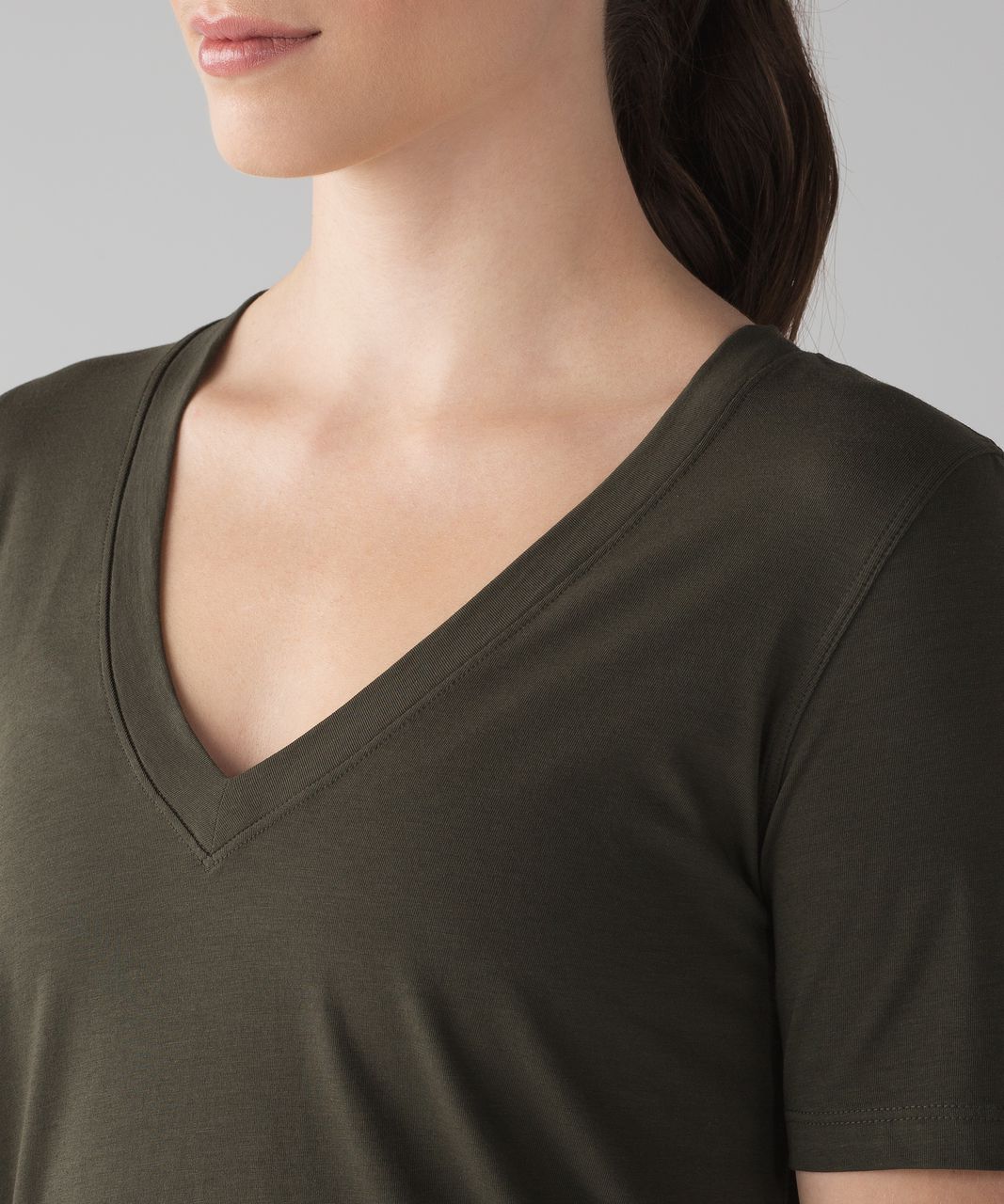 Lululemon Love Tee IV - Dark Olive