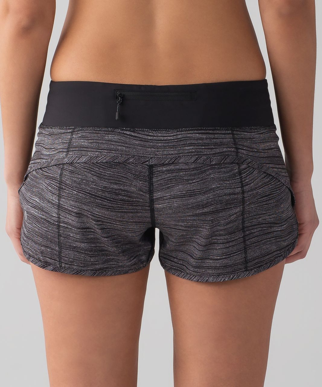 Dark Grey Four-Way Stretch Shorts