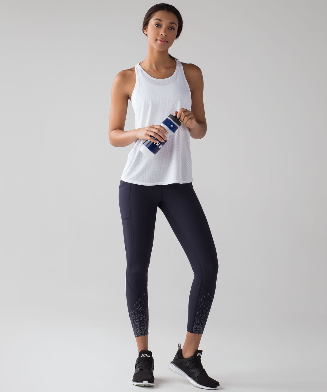 Lululemon Pushing Limits Tank - White - lulu fanatics