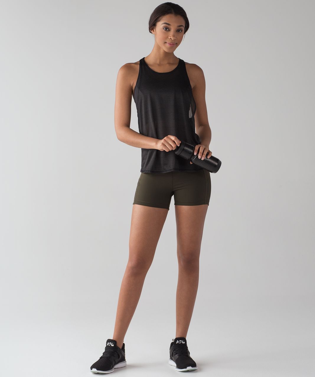 Lululemon Pushing Limits Tank - Black - lulu fanatics