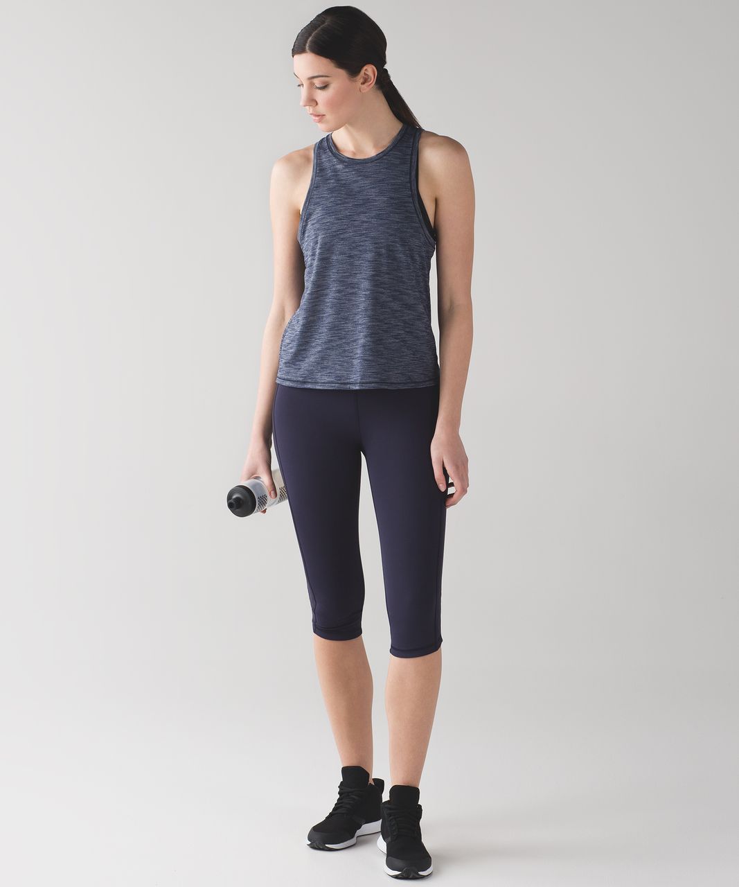 Lululemon Squad Goals Crop (17") - Midnight Navy