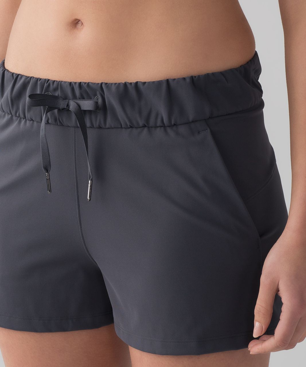 Lululemon On The Fly Short (3") - Blue Tied