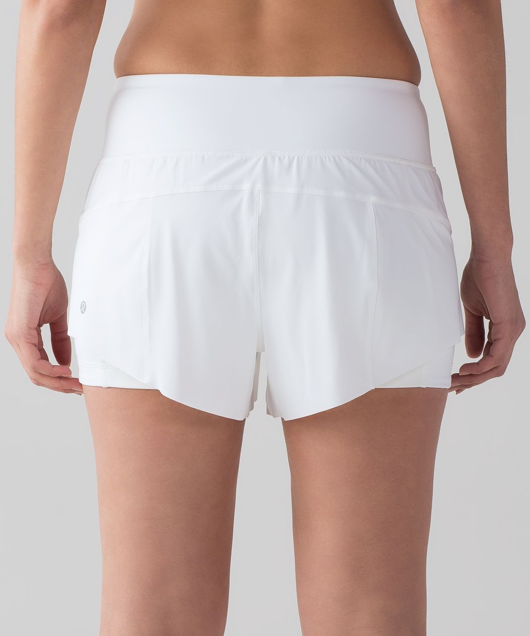 Lululemon Squad Goals Short (3.5) - White - lulu fanatics