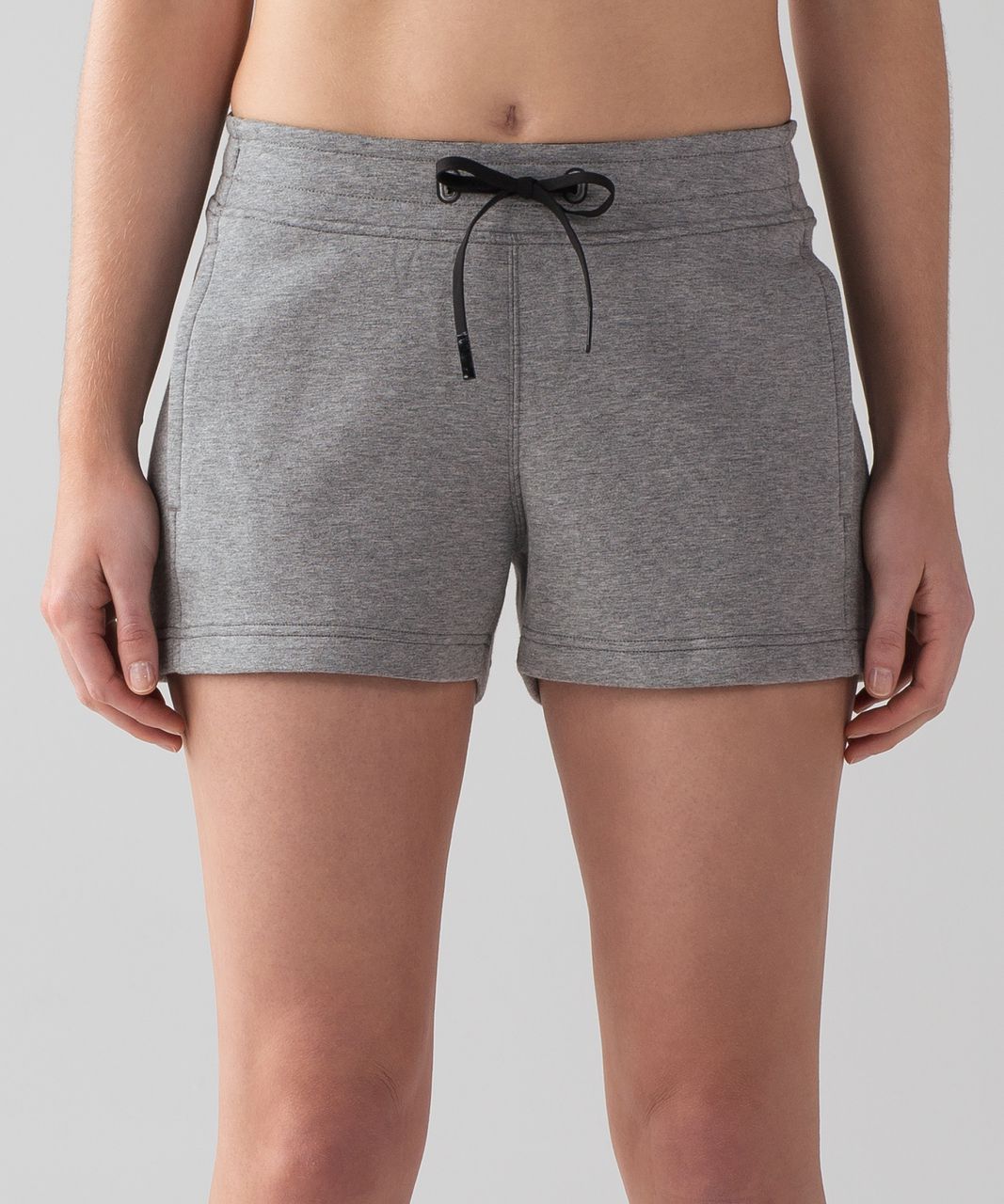 Lululemon Align High-Rise Short 6 - Heathered Core Medium Grey - lulu  fanatics