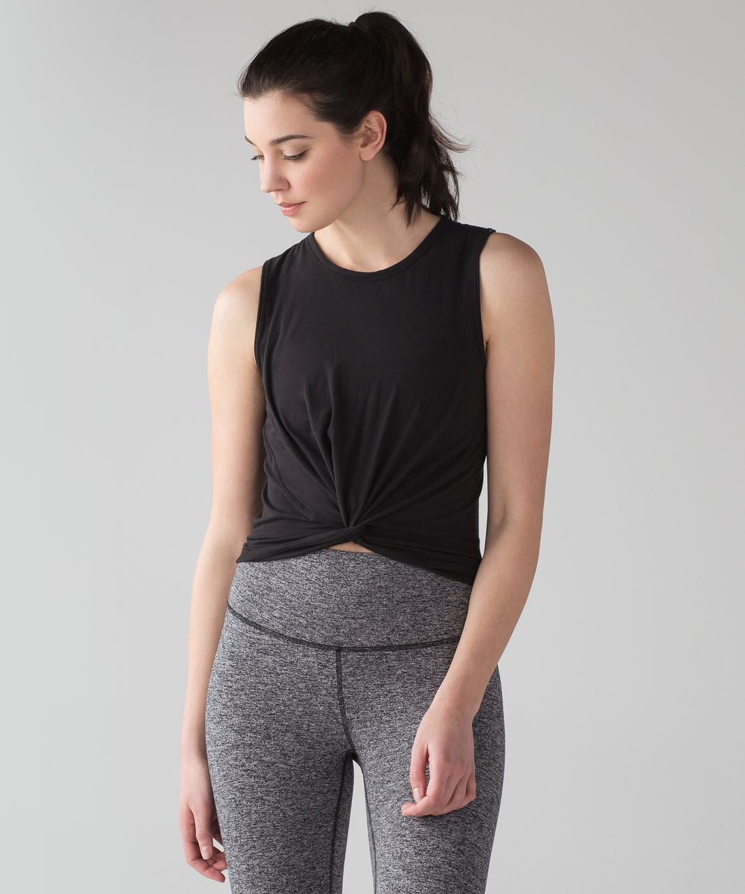 Lululemon Crescent Tank - Black - lulu 