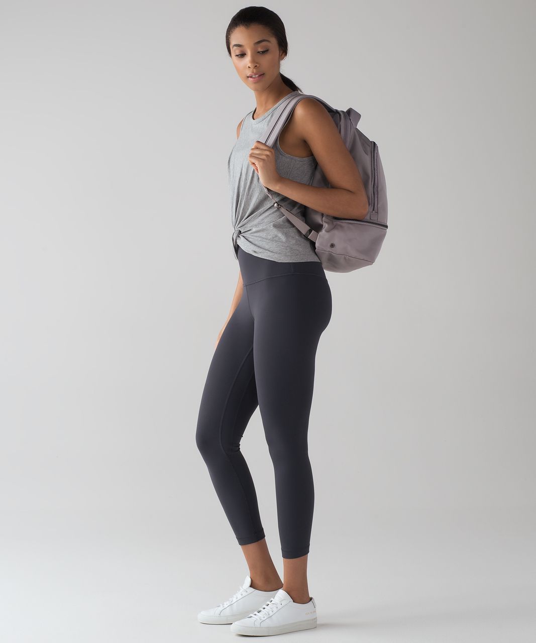 Lululemon Crescent Tank - Heathered Medium Grey