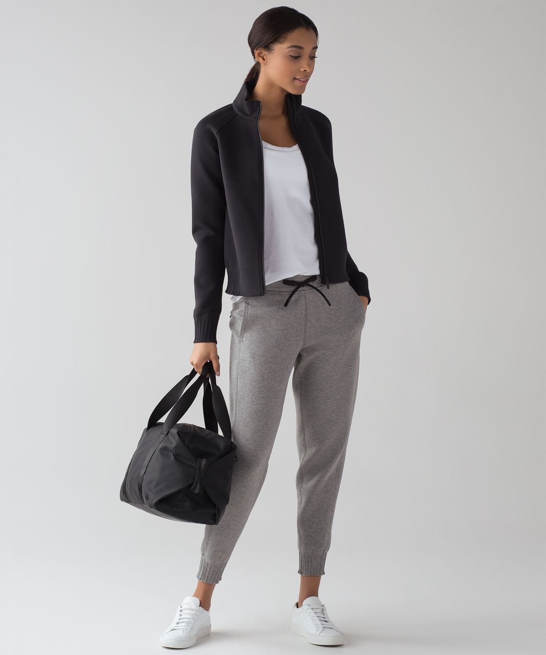 Lululemon NTS Jogger - Heathered Medium Grey / Black