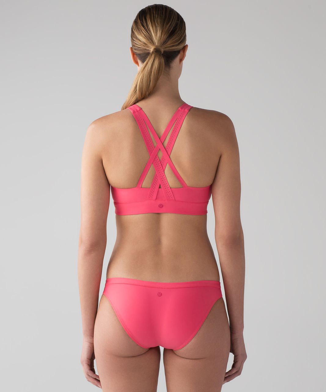 Lululemon Vitalize Swim Bra - Lip Gloss