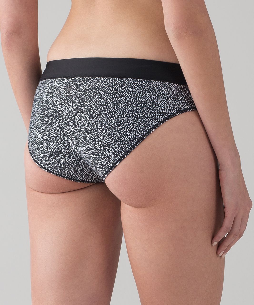 Lululemon Tidal Flow Full Bottom II - Chakra Print Alpine White Black / Black