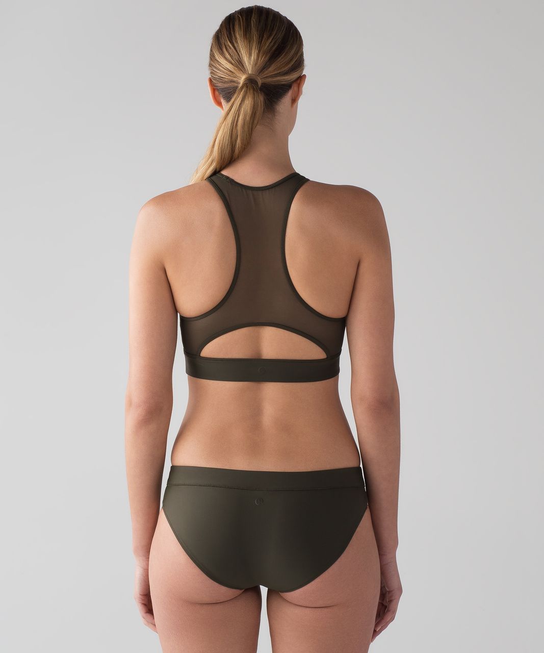 Lululemon Flow Rider Top - Dark Olive