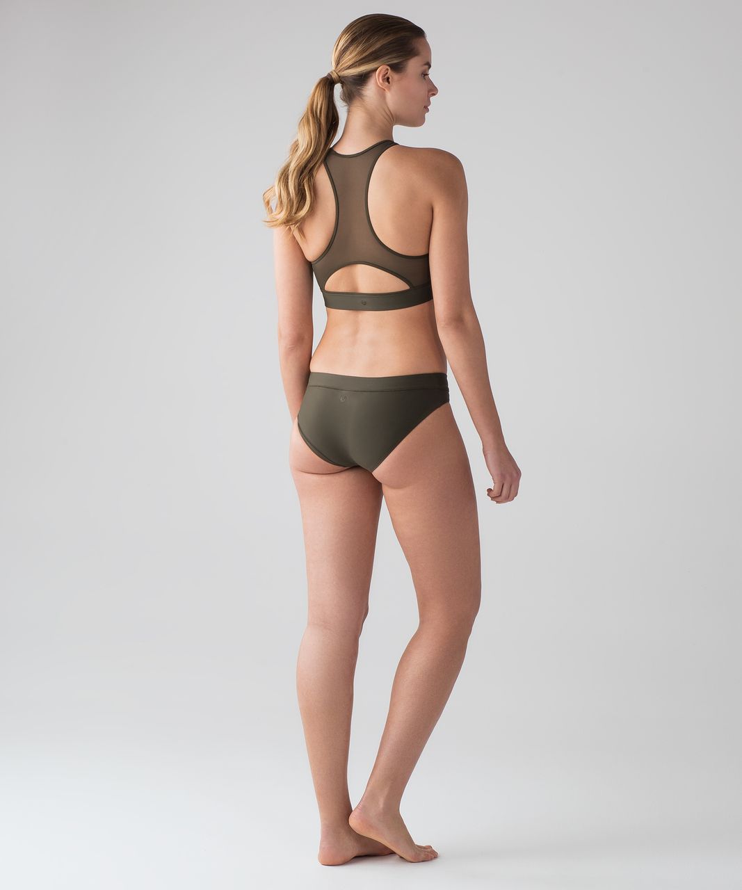 Lululemon Flow Rider Top - Dark Olive