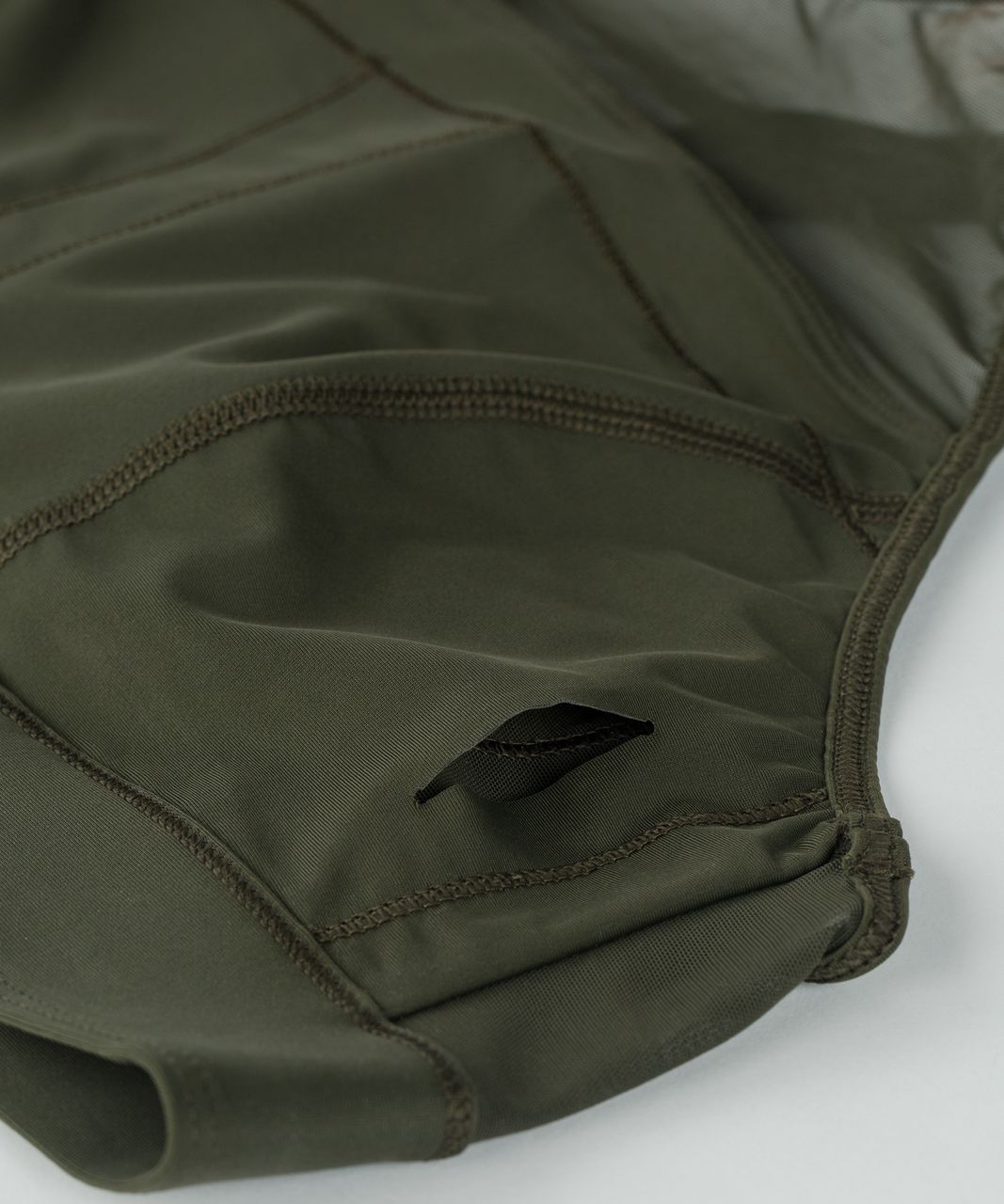 Lululemon Flow Rider Top - Dark Olive