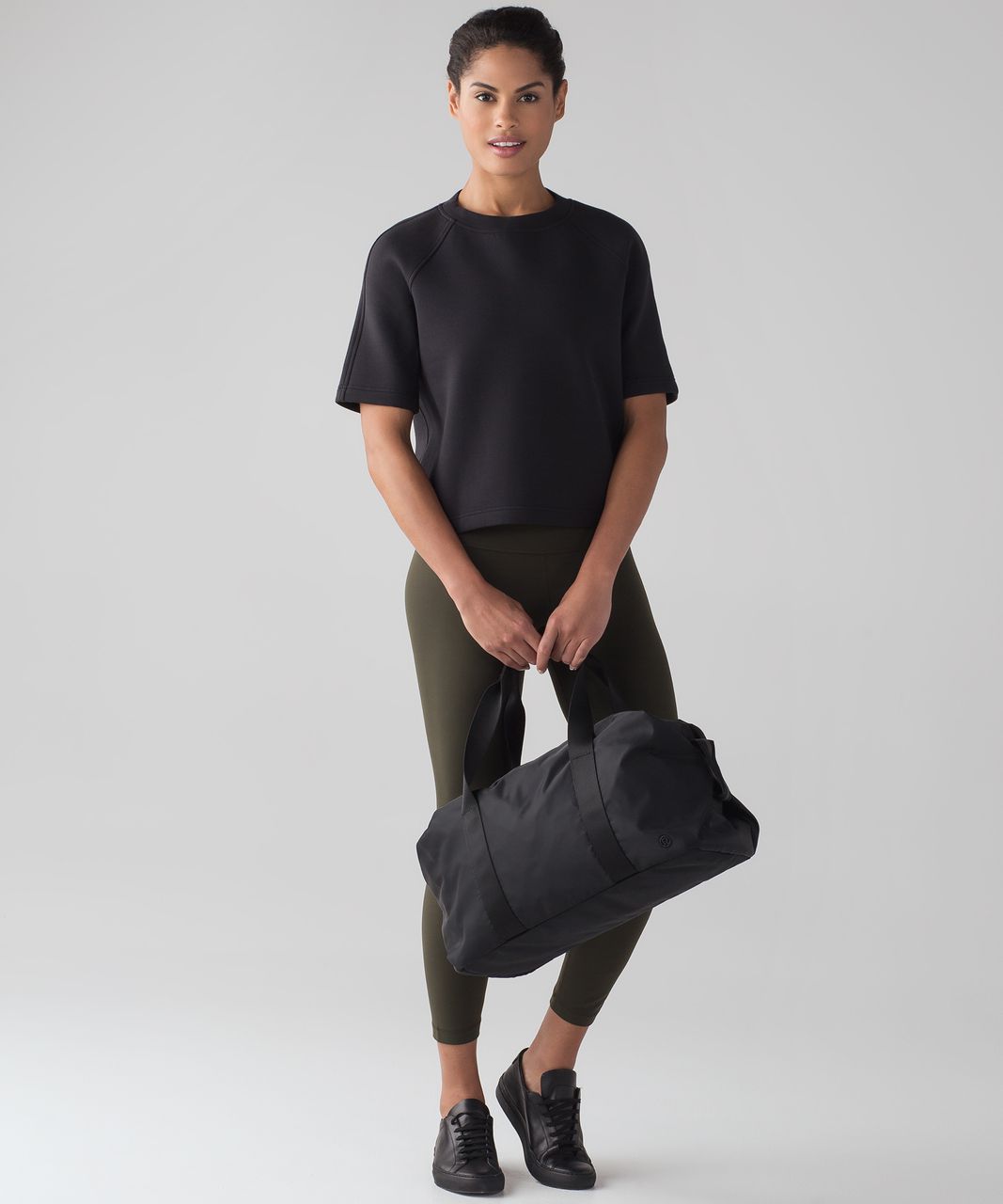 Lululemon NTS Cropped Short Sleeve - Black