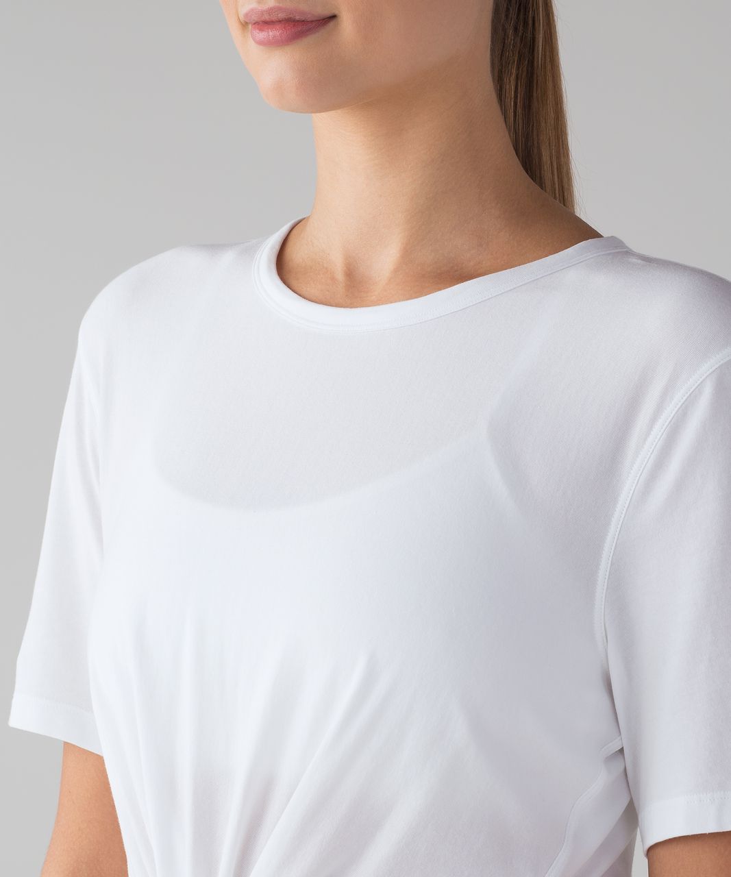 Lululemon Crescent Tee - White - lulu fanatics