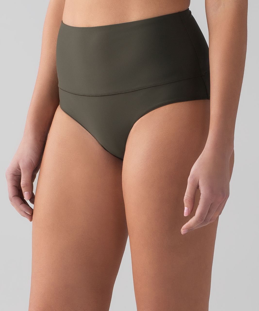 Lululemon Vitalize High Rise Bottom - Dark Olive