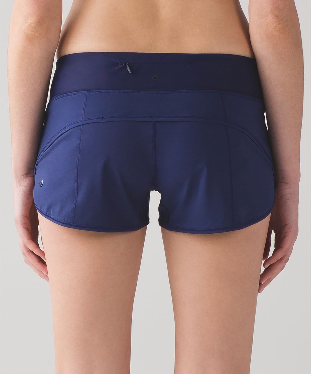 lululemon blue speed shorts