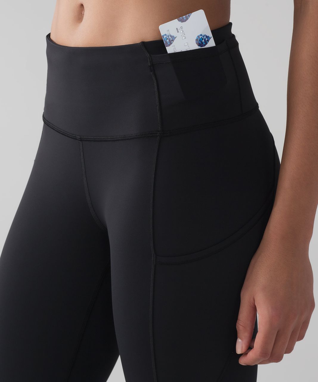 Lululemon Fast & Free Crop (19") - Black