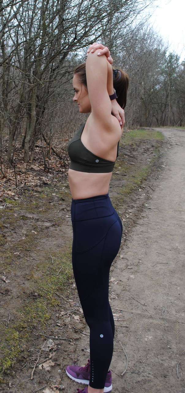 Lululemon Fast & Free Bra - Dark Olive