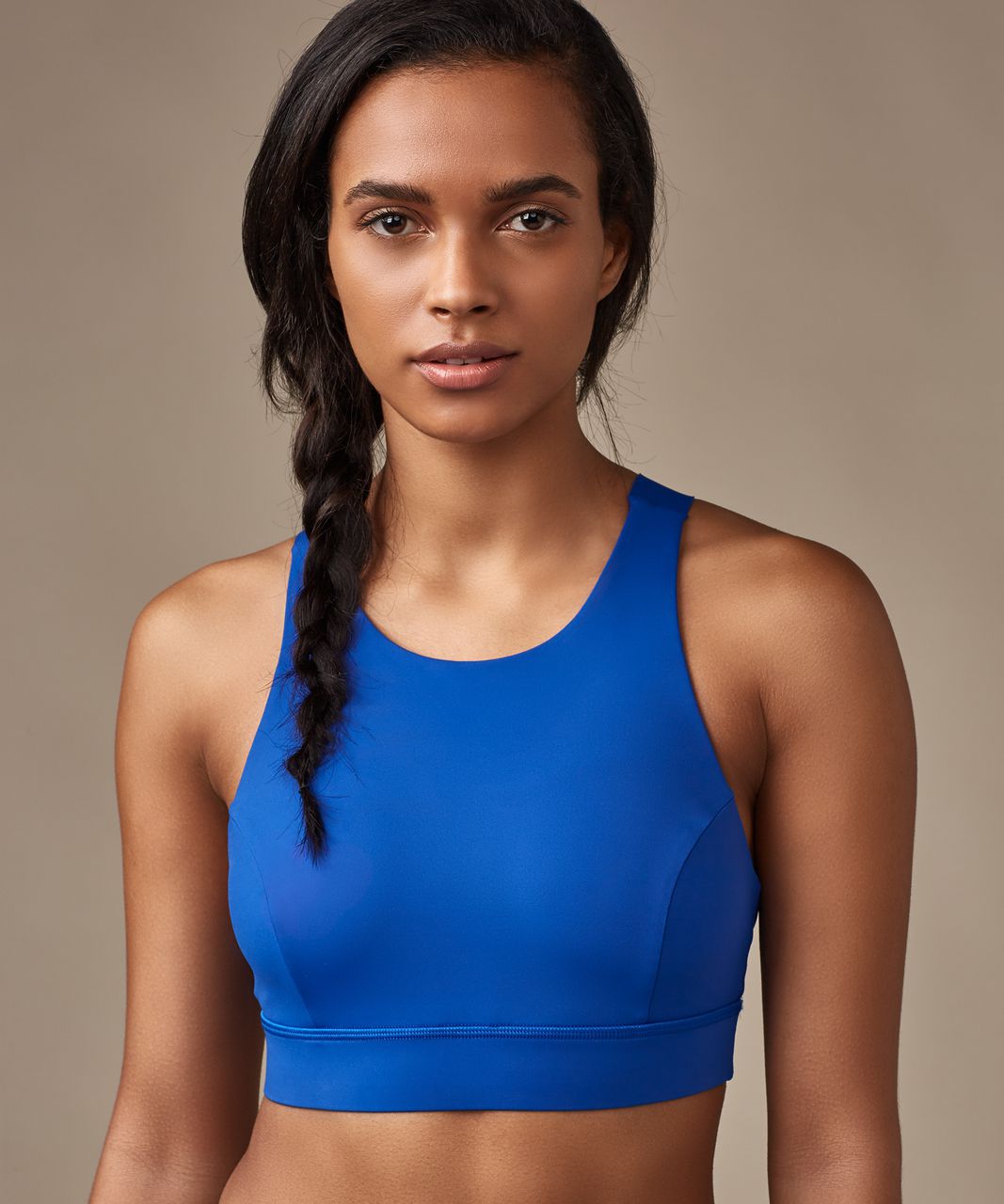 Lululemon Fast & Free Bra (Nulux) - Aero Blue - lulu fanatics